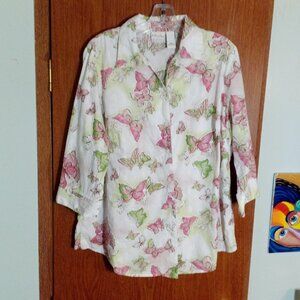 Kim Rogers Woman Long Sleeve Blouse